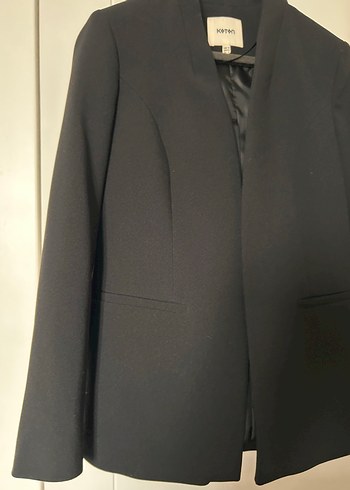 Koton Siyah Kadın Ofis Blazeri - Görsel 7