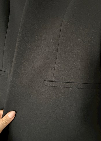 Koton Siyah Kadın Ofis Blazeri - Görsel 4