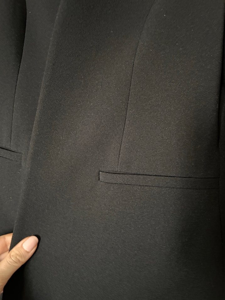 Koton Siyah Kadın Ofis Blazeri - Görsel 4