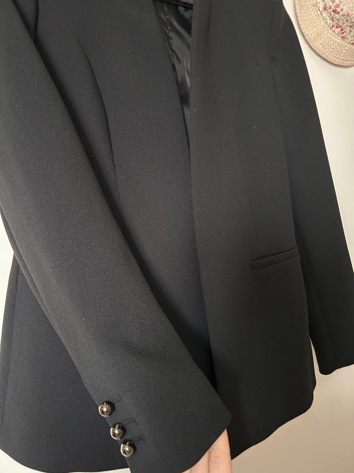 Koton Siyah Kadın Ofis Blazeri - Görsel 2