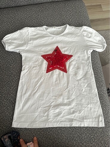 8 Yaş Beden çeşitli Renk Kız çocuk tshirt
