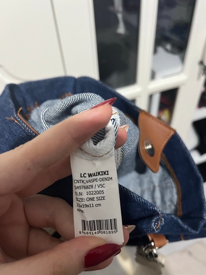 Kadın Denim Çanta - Görsel 3