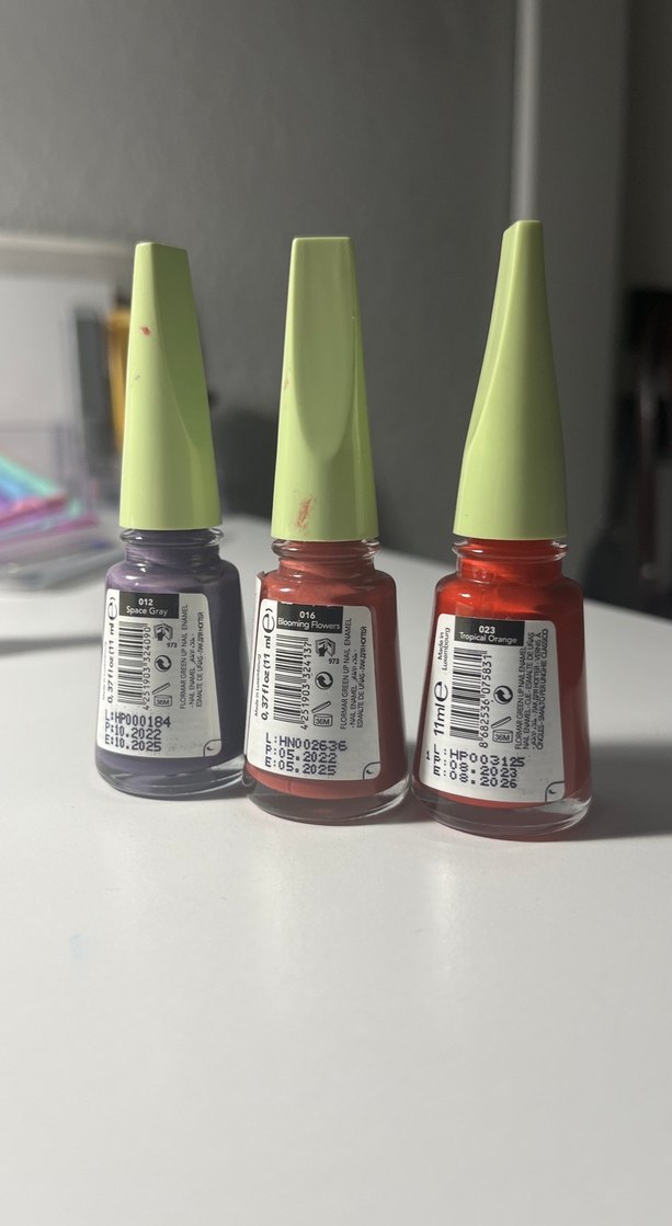 Flormar Çok Renkli Oje Seti +1 hediye oje - Görsel 2