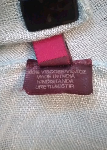 Beden turkuaz Renk Bohem Tarzı Turkuaz Kadın Şal