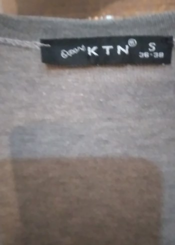 Uzun Gri Kadın Hırka - Görsel 3