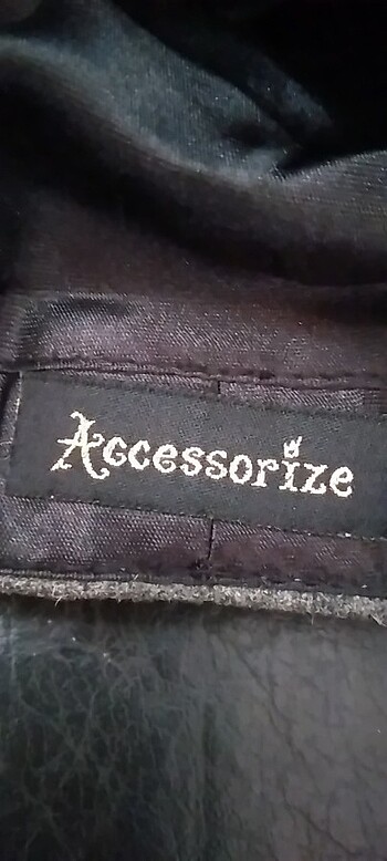 Beden gri Renk Accessorize marka Bayan şapka standart beden
