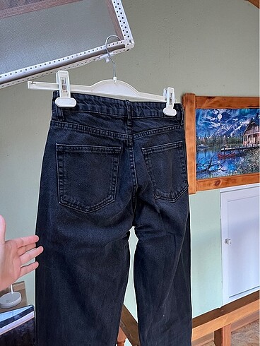 30 Beden siyah Renk Addax Jean