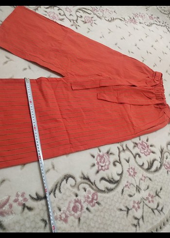 m Beden kırmızı Renk çok şık Bol Pantolon