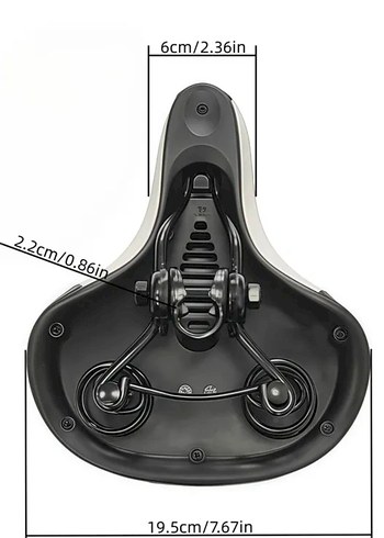 Konforlu bisiklet koltuğu - Görsel 9