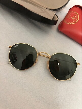 Rayban round metal gözlük