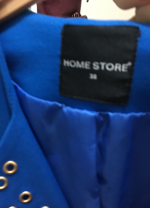 Home Store Capcanlı mavi ceket