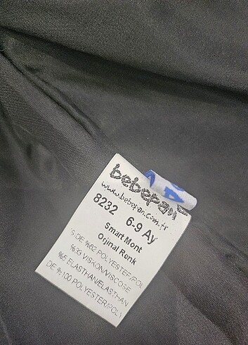 Erkek bebek kaşe mont - Görsel 6