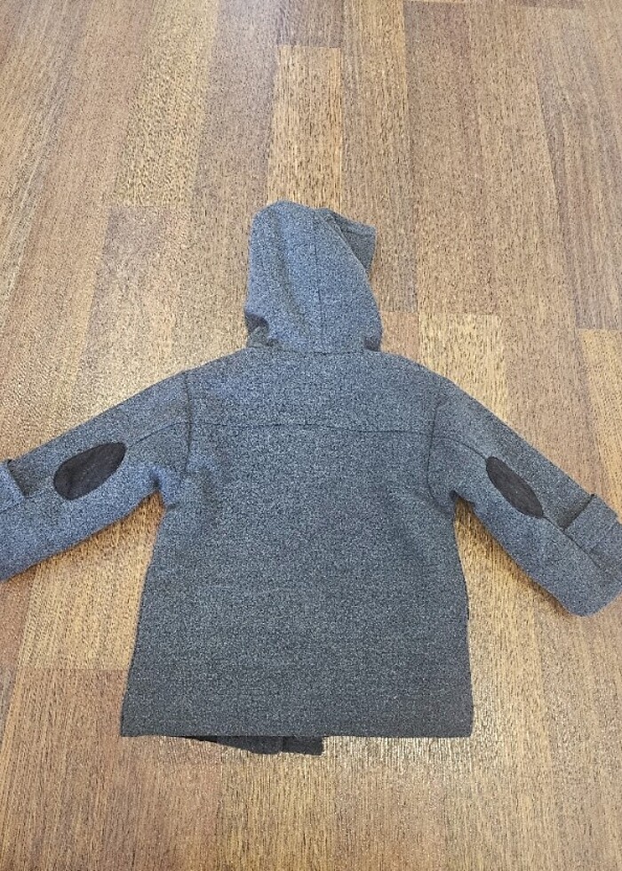 Erkek bebek kaşe mont - Görsel 3