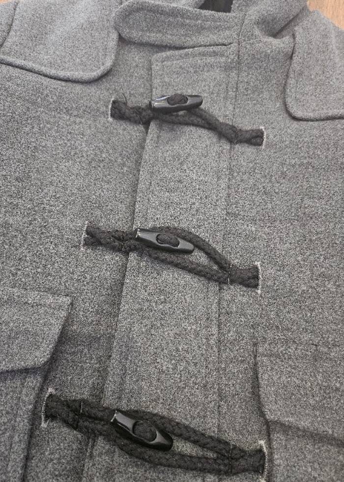 Erkek bebek kaşe mont - Görsel 4