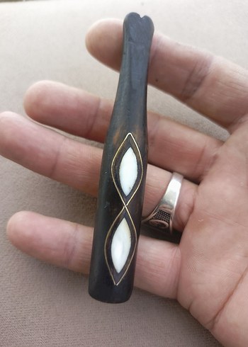 sedef cakim sari princ islemeli agizlik koleksiyonluk - Görsel 7