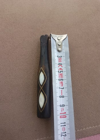 sedef cakim sari princ islemeli agizlik koleksiyonluk - Görsel 5