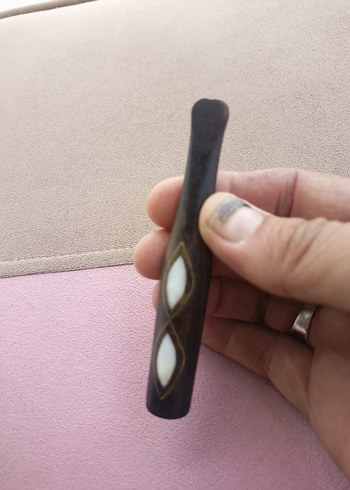 sedef cakim sari princ islemeli agizlik koleksiyonluk - Görsel 12