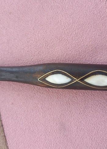 sedef cakim sari princ islemeli agizlik koleksiyonluk - Görsel 10