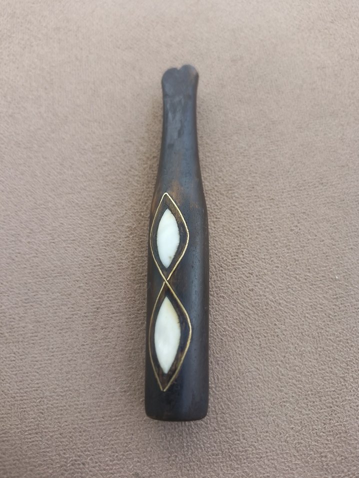 sedef cakim sari princ islemeli agizlik koleksiyonluk - Görsel 2