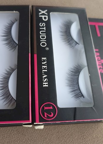 XP Studio Siyah Takma Kirpik 12 No - Görsel 7