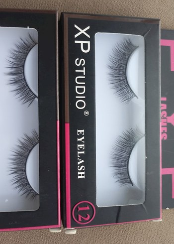 XP Studio Siyah Takma Kirpik 12 No - Görsel 3