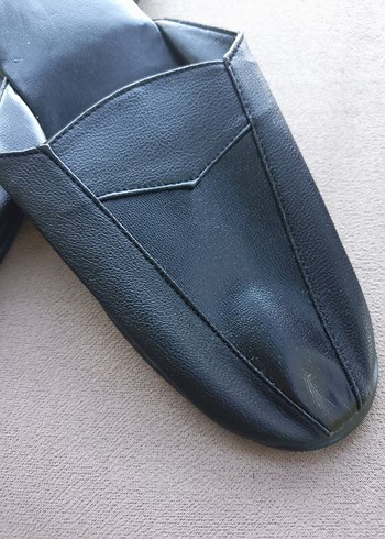 Klasik Erkek Terliği hakiki deriden - Görsel 4