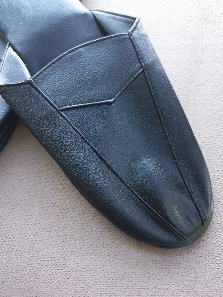 Klasik Erkek Terliği hakiki deriden - Görsel 4