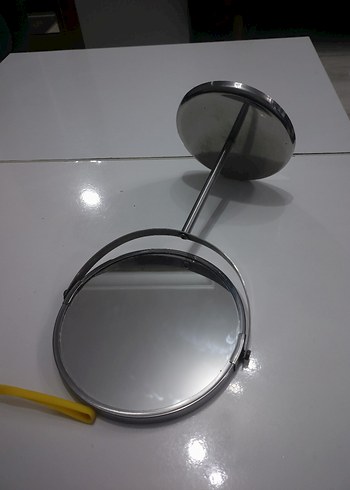 Gri Ayaklı Yuvarlak kas ve makyaj Aynası - Görsel 10