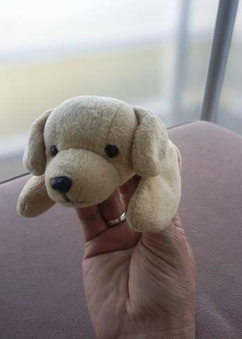 Bej Peluş Köpek Oyuncak - Görsel 3