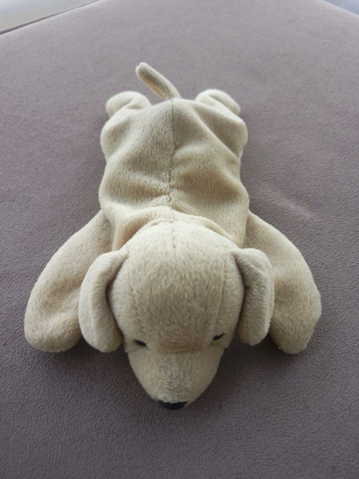 Bej Peluş Köpek Oyuncak - Görsel 2