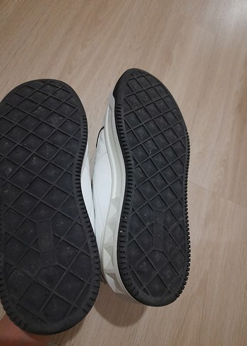 Valentino Siyah Beyaz Bağcıklı Erkek Spor Ayakkabı - Görsel 4