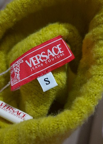 Sarı Kolsuz Boğazlı Örgü Mini Kazak - Görsel 2