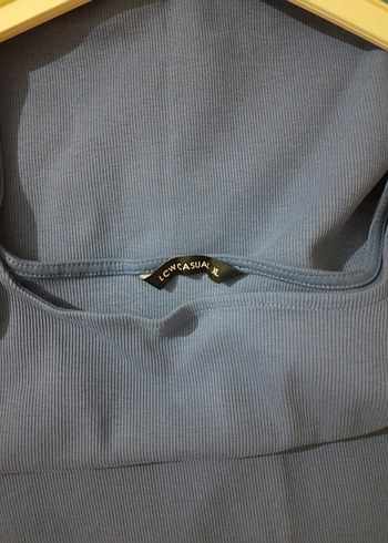 Mavi Kadın midi  Elbise - Görsel 3