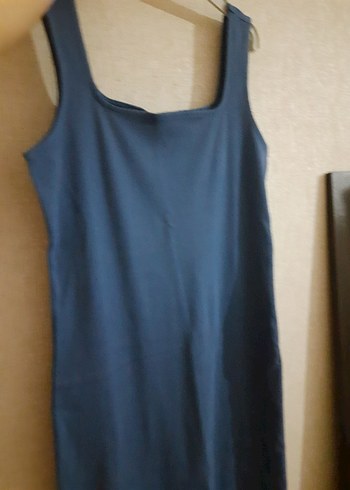 Mavi Kadın midi  Elbise - Görsel 2