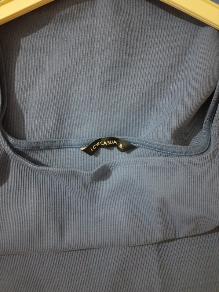 Mavi Kadın midi  Elbise - Görsel 3