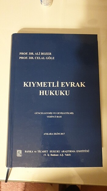 Kıymetli Evrak Hukuku