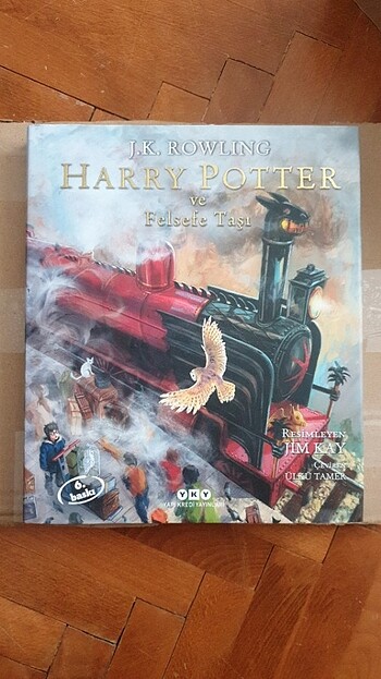 HARRY POTTER VE FELSEFE TAŞI RESİMLİ ÖZEL BASKI (J.K ROWLING)