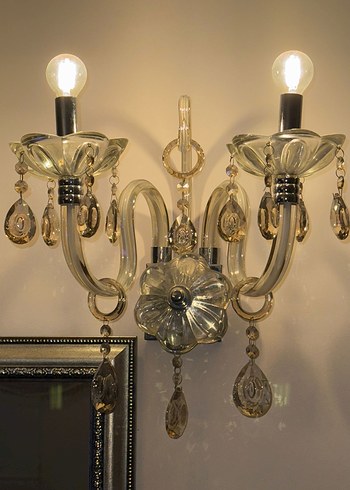 Bej Kristal Avize - Görsel 2