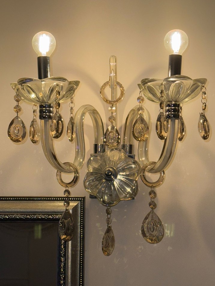 Bej Kristal Avize - Görsel 2