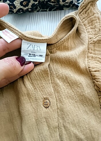 1 Yaş Beden Zara romper