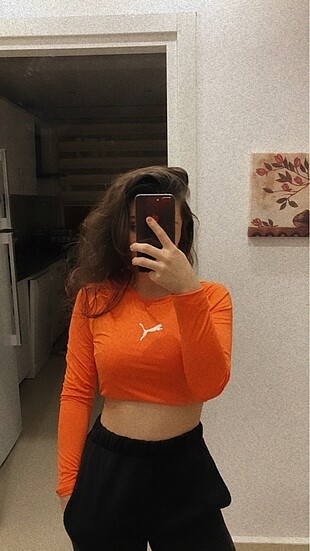 puma uzun kollu body
