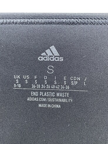 s Beden siyah Renk Adidas Bluz %70 İndirimli.