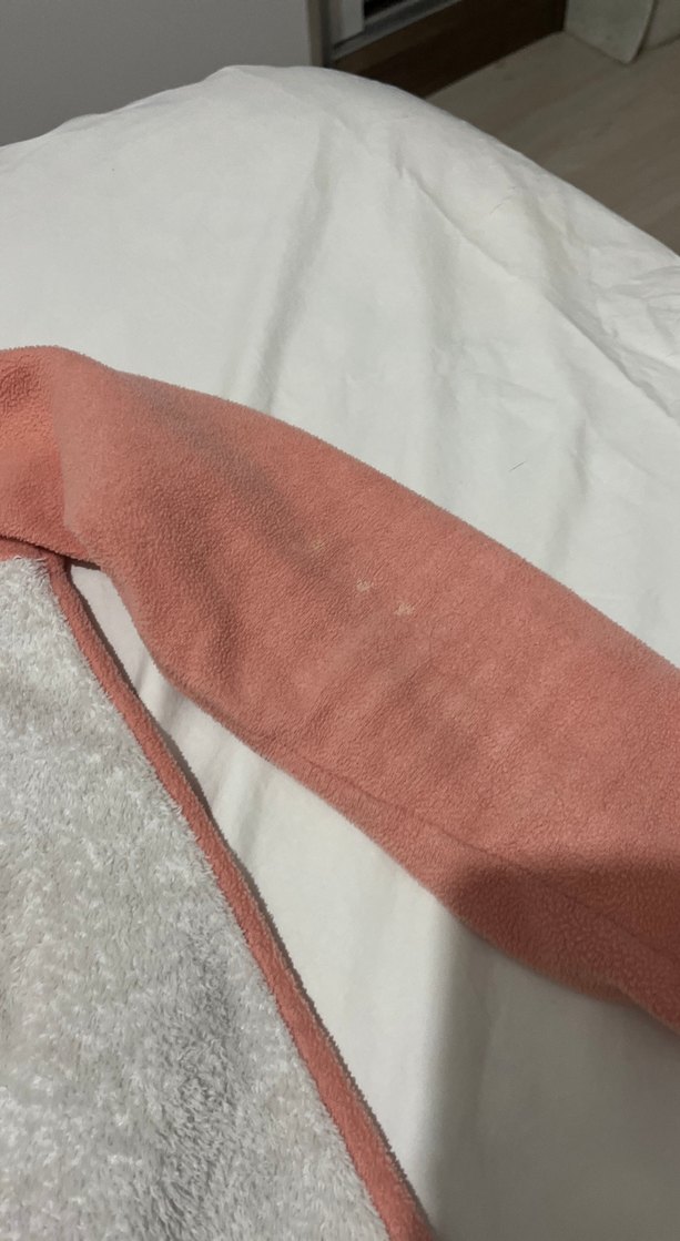 Kız Çocuk Gri Peluş Detaylı Sweatshirt - Görsel 5