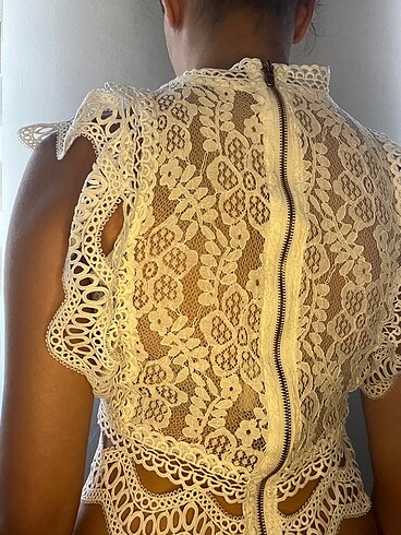 Dantelli bluz - Görsel 2