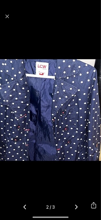 Kız çocuk trençkot - Görsel 2