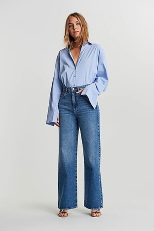 GINA TRICOT WIDE JEANS