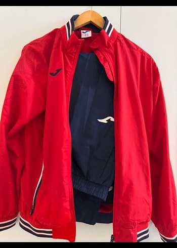 Joma Kırmızı Fermuarlı Spor eşofman takimi - Görsel 2