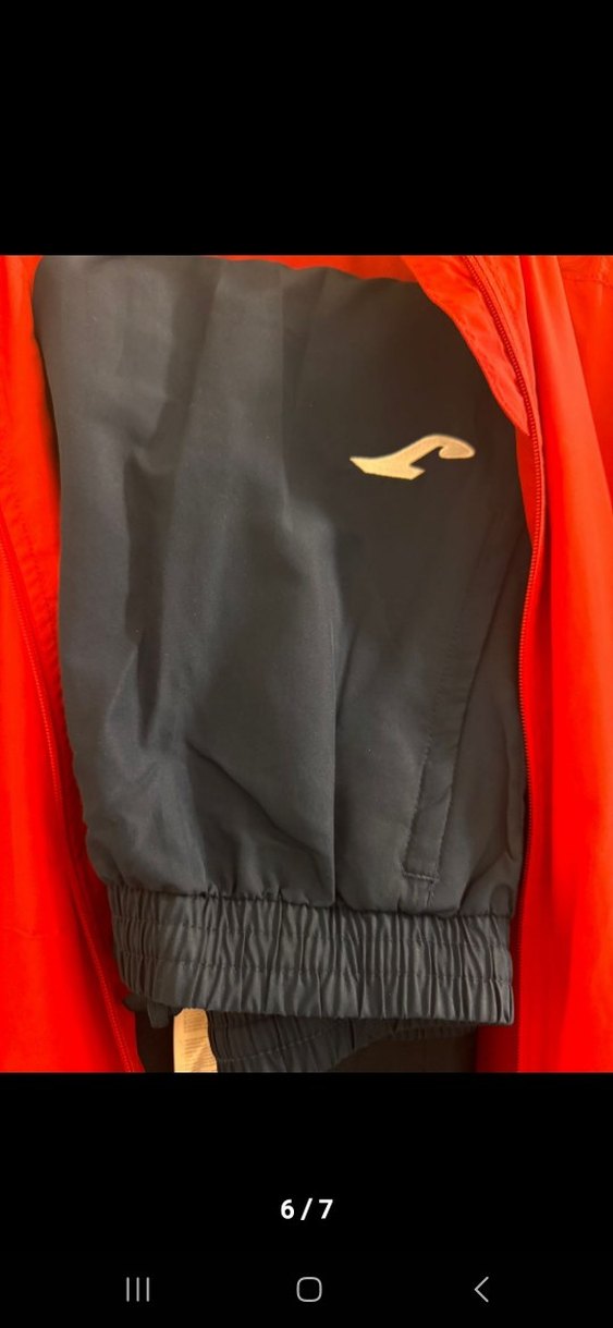Joma Kırmızı Fermuarlı Spor eşofman takimi - Görsel 4
