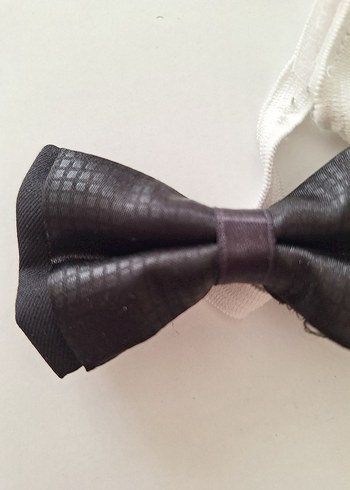 Klasik Siyah Yılan Desenli çocuk Papyon - Görsel 2