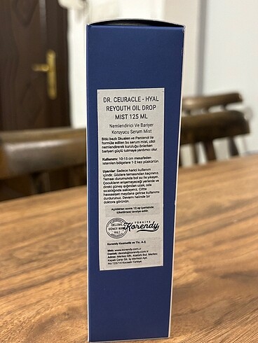 Beden Dr Ceuracle Nemlendirici Yağ Serum Mist 125 ml